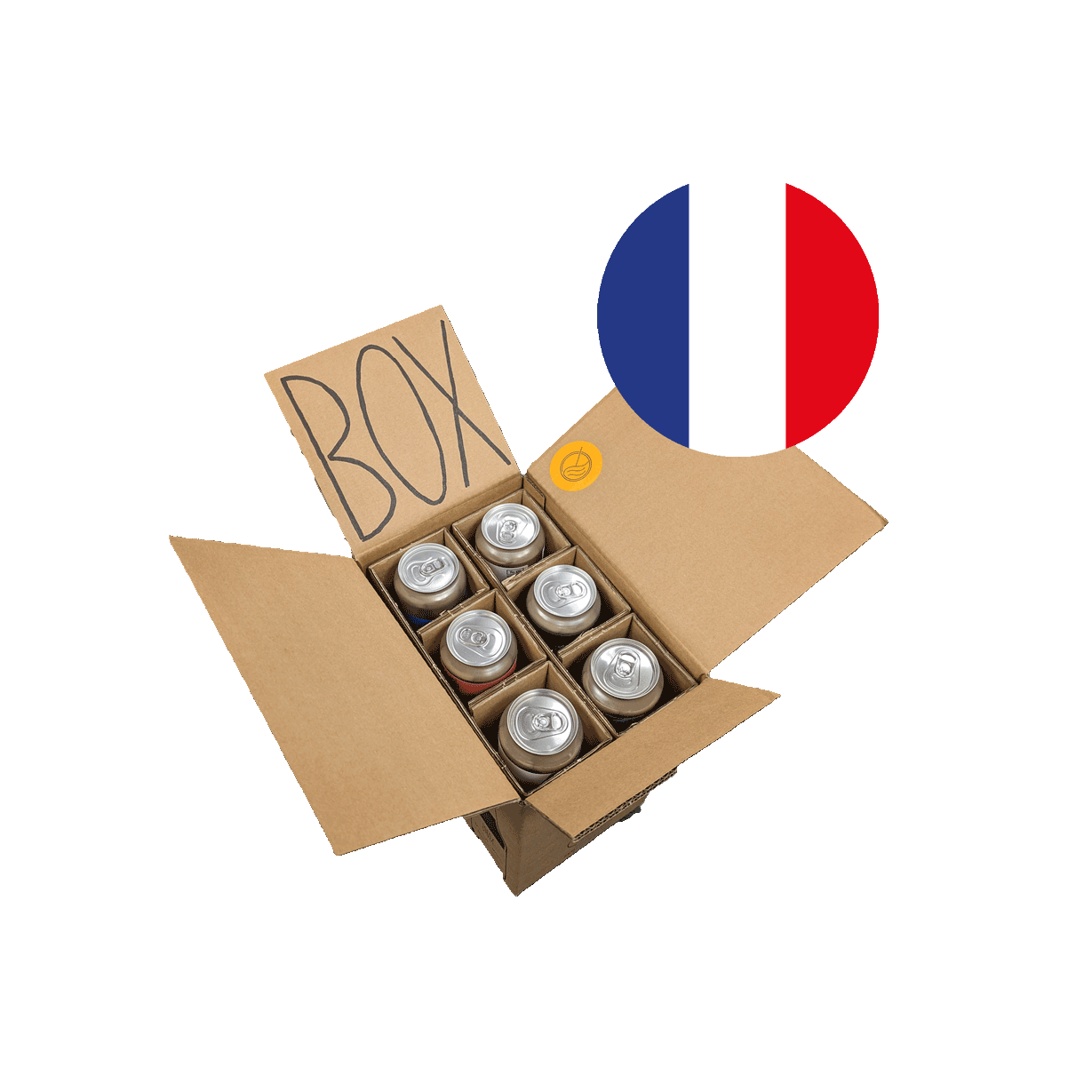 Box "Craft à la française" - 6 bières