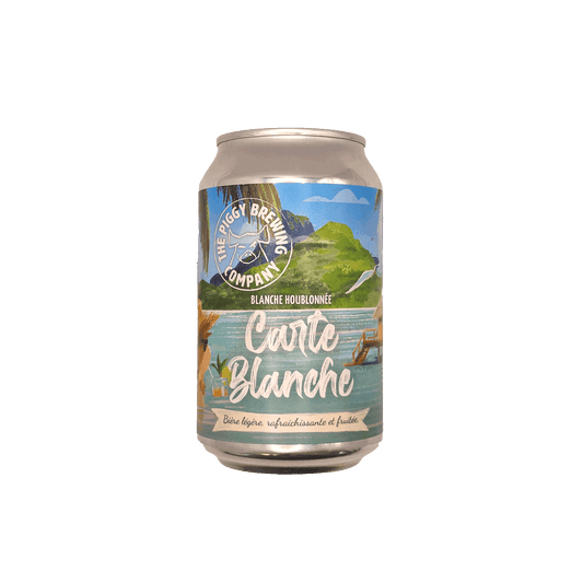 Piggy Brewing - Carte Blanche 33cl | Blanche houblonnée