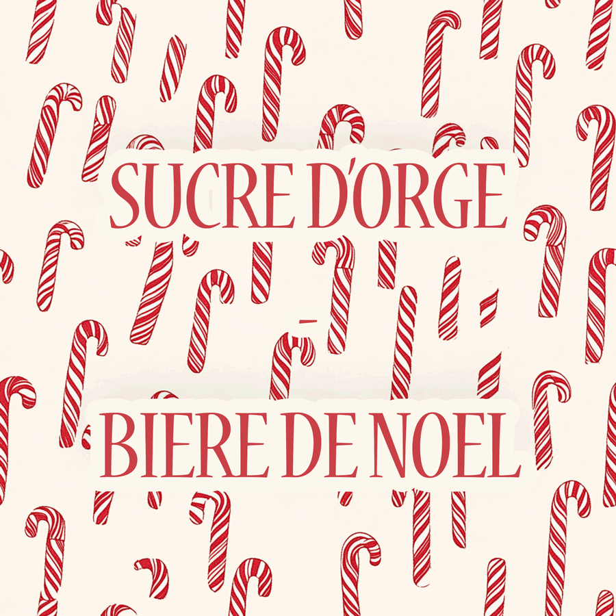 Kit Recette "Sucre d'Orge" - Bière de Noël