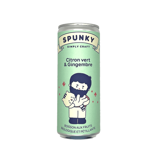 Spunky - Citron Vert & Gingembre 25cl