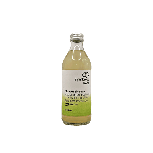 Symbiose Kéfir - L'Eau Probiotique Mélisse Citronnelle - 33cl