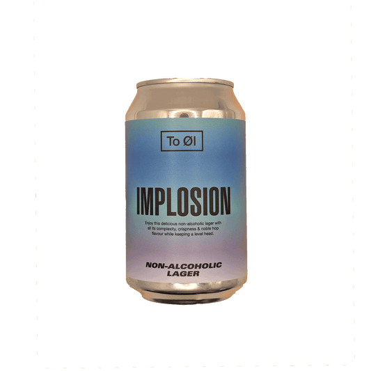 To Øl - Implosion Lager sans alcool - 33cl