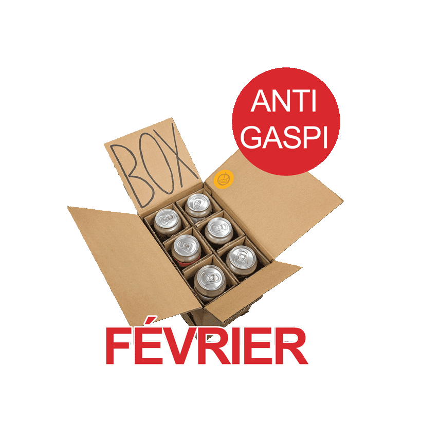 Box Anti-Gaspi du mois de Février - 6 bières