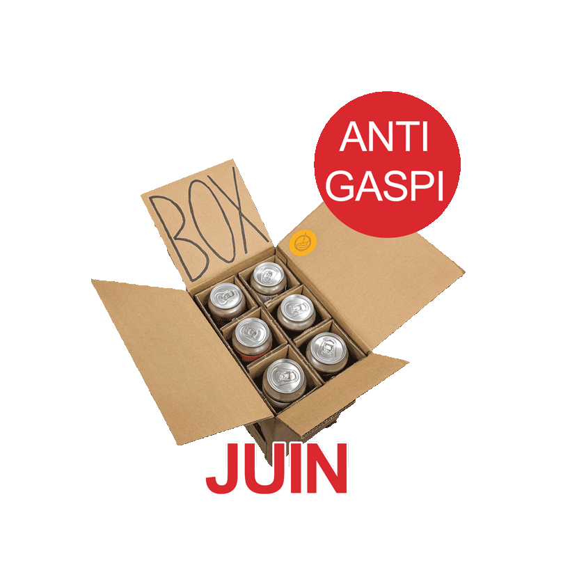 Box Anti-Gaspi du mois de Juin - 6 bières
