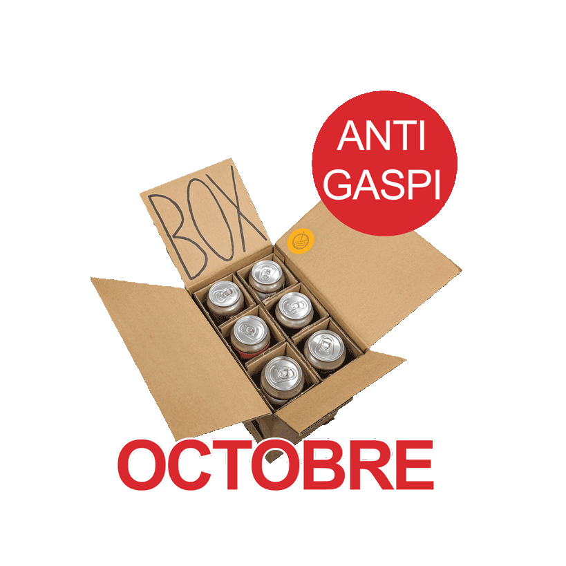 Box Anti-Gaspi du mois de Octobre - 6 bières et boissons
