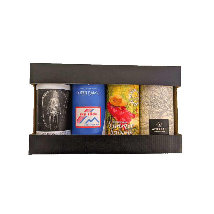 Coffret 4 Canettes 44cl - 100% Bières Françaises