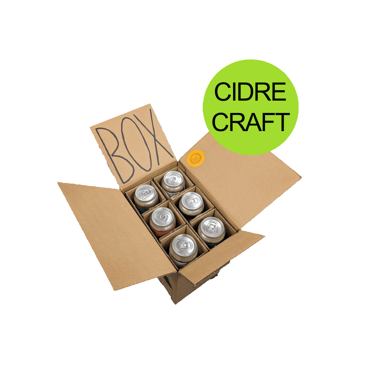 Box "Cidre Craft" - 6 cidres