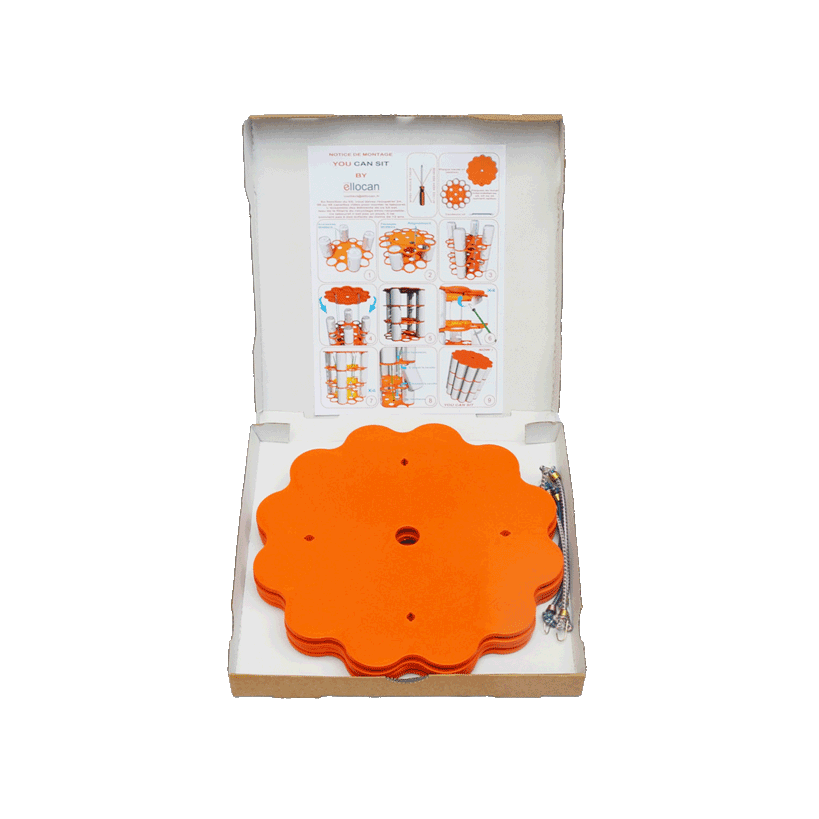 Kit Youcansit – Tabouret à fabriquer avec vos canettes