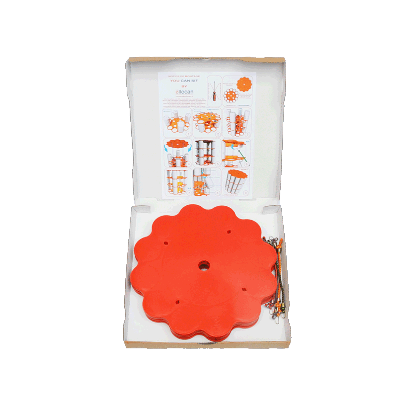 Kit Youcansit – Tabouret à fabriquer avec vos canettes