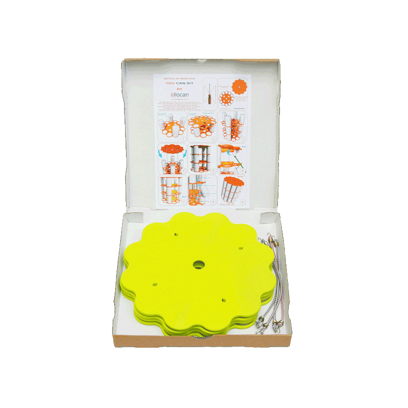 Kit Youcansit – Tabouret à fabriquer avec vos canettes