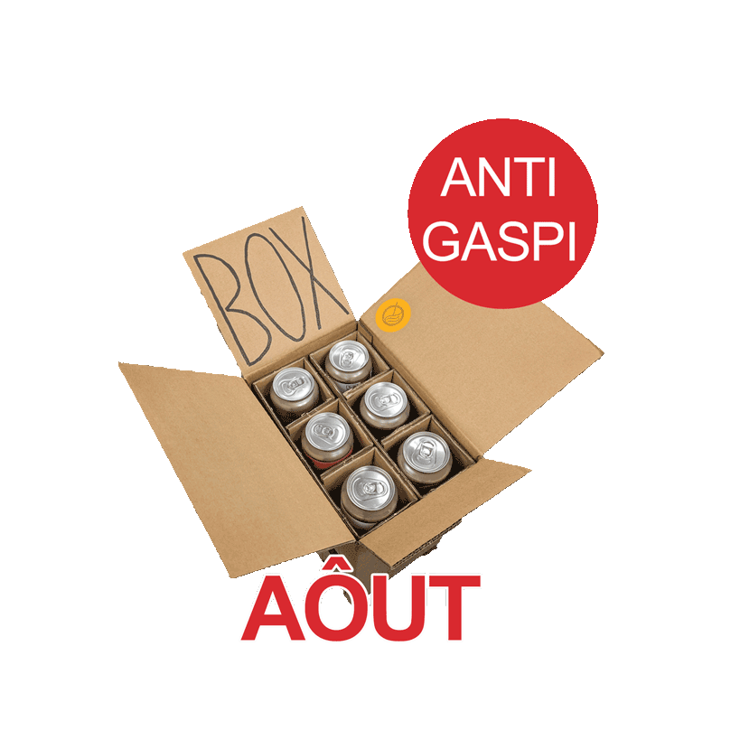 Box Anti-Gaspi du mois d'Août - 6 bières