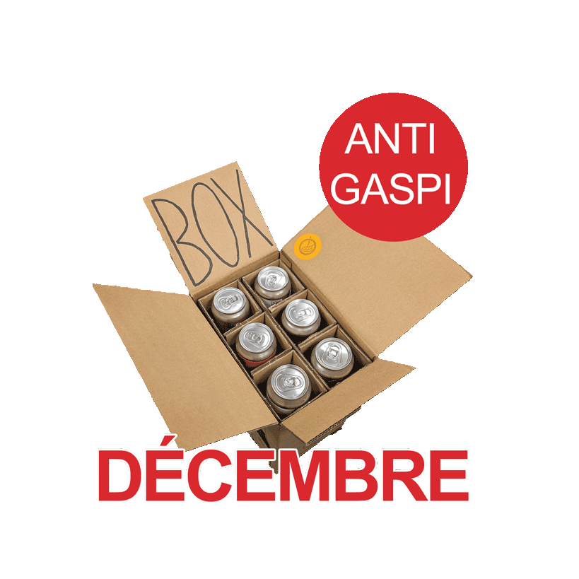 Box Anti-Gaspi du mois de Décembre - 6 bières