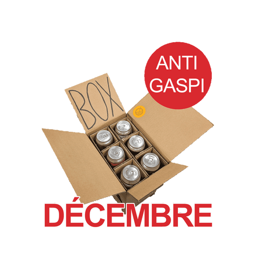 Box Anti-Gaspi du mois de Décembre - 6 bières