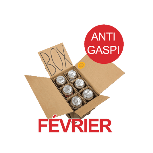 Box Anti-Gaspi du mois de Février - 6 bières