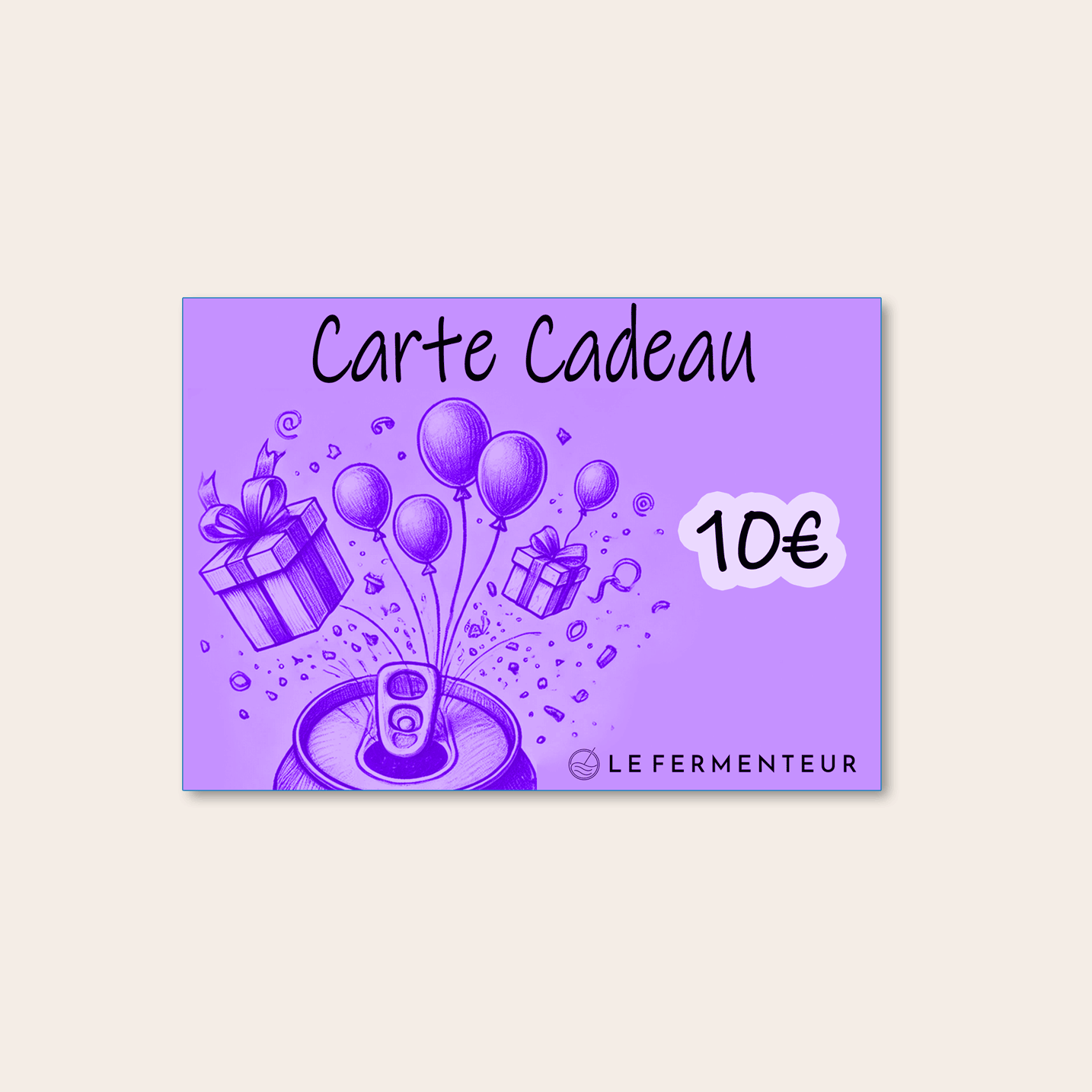 Carte Cadeau - Le Fermenteur