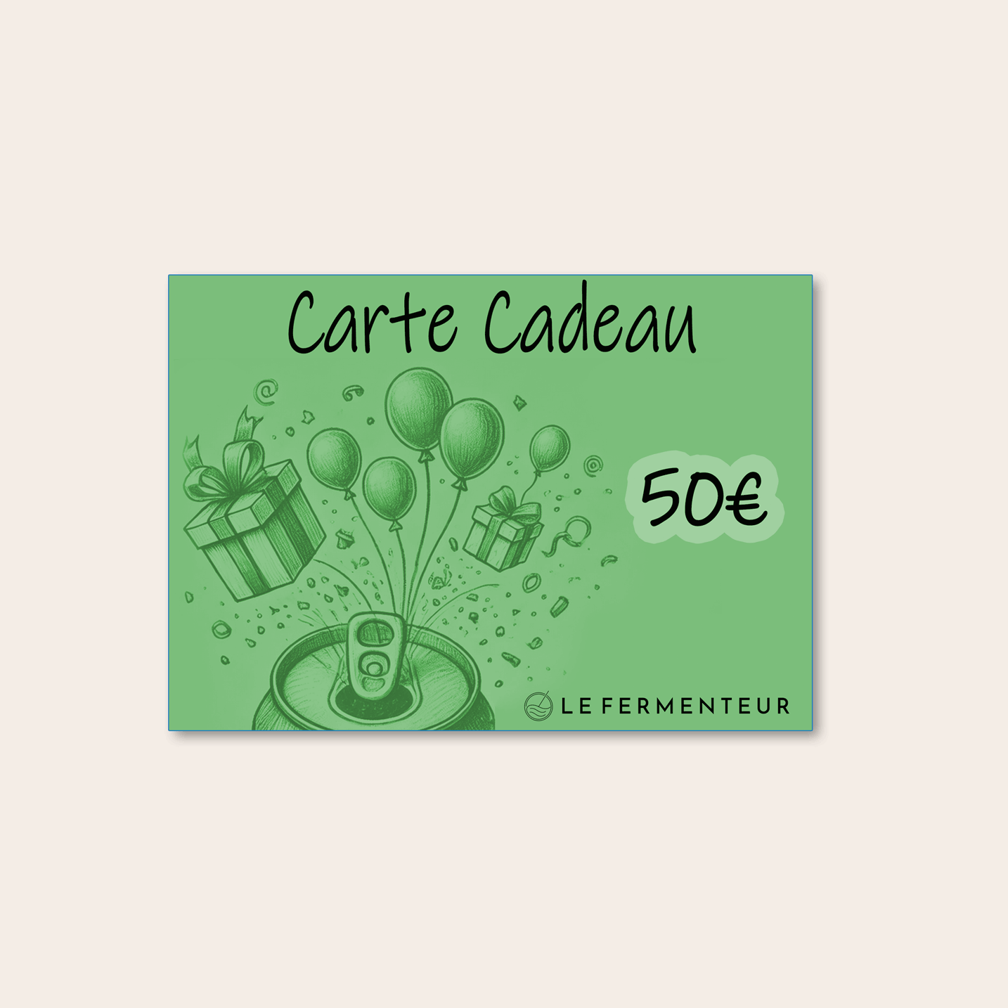 Carte Cadeau - Le Fermenteur