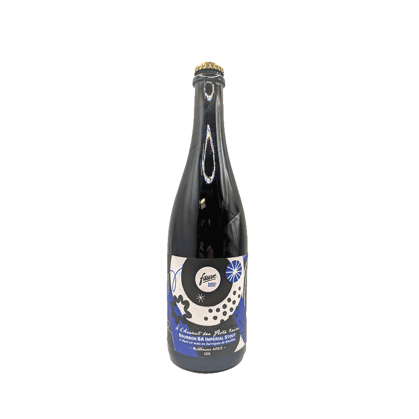 Fauve - À L'Assaut Des Flots Noirs 75cl | Imperial Stout Bourbon BA