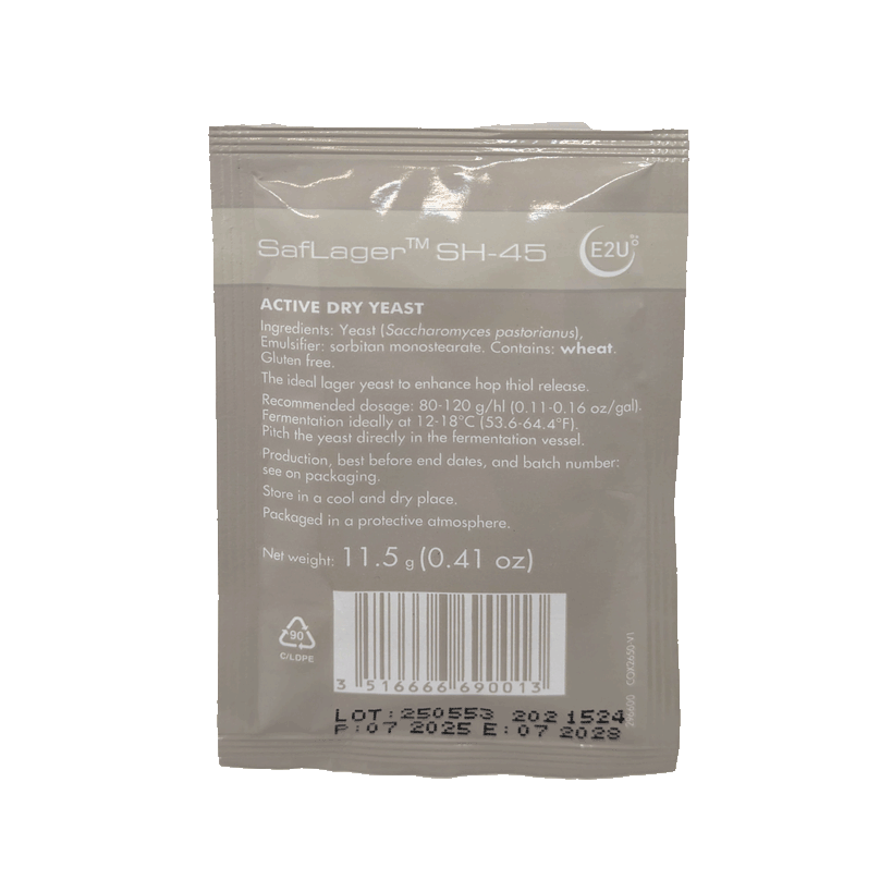 SafLager SH-45 Fermentis - 11.5g