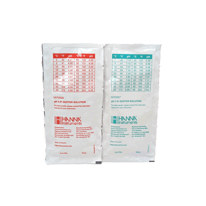 Solution tampon - pH 4,01 et pH 7,01 - 2x20ml