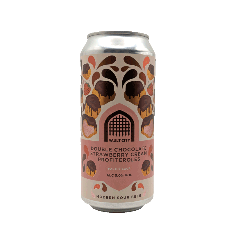 vault-city-double-chocolate-strawberry-cream-profiteroles-pastry-sour