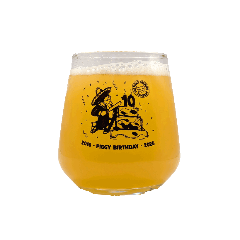 Verre Piggy 25cl Birthday 2026